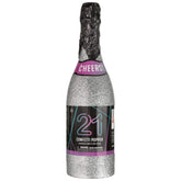 Finally 21 Confetti Bottle Popper - 12.75†(Pack of 1) - Multicolor Foil & Tissue - Celebration Pop for Milestone Birthday